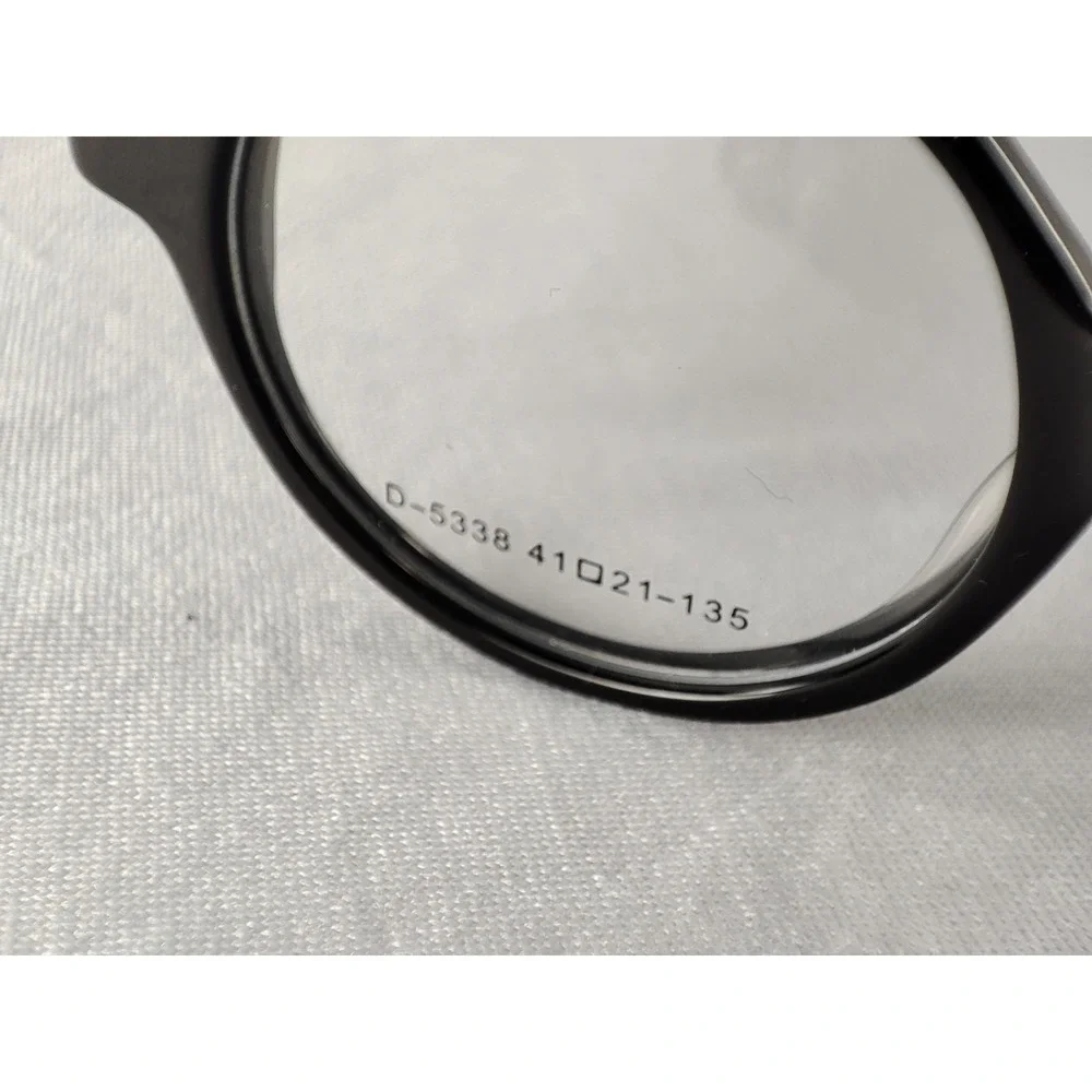 Dupont Sney D-5338‎ Black Round Eyeglass Frames Kids Small Adult 41-21-135 NWOT